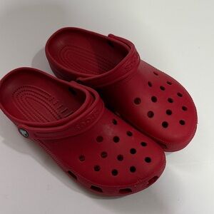 CROCS Kids Red Water Shoes
